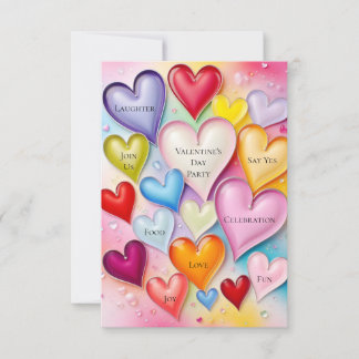 Invitation Playful Hearts