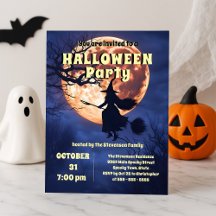Pleine lune enchanteresse sorcière fête d'Hallowee