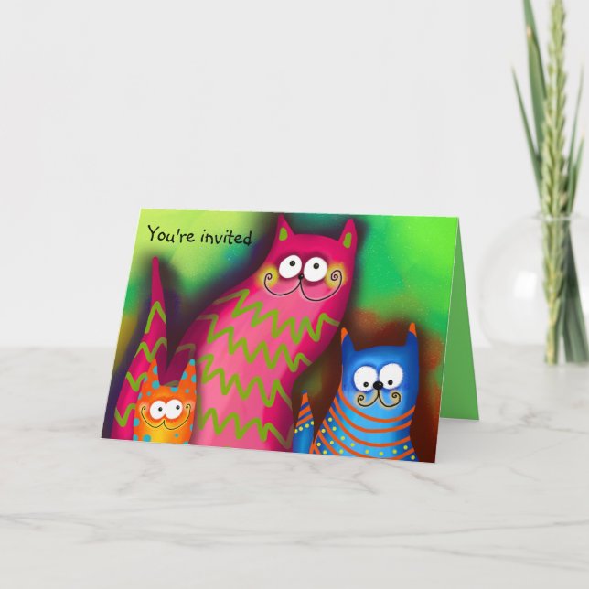 Invitation pliée (Devant)