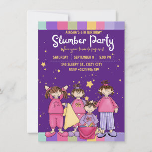 Invitation pliée à la fête d'anniversaire de Stwoo