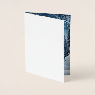 Invitation pliée de Noël 2023 décembre 25,