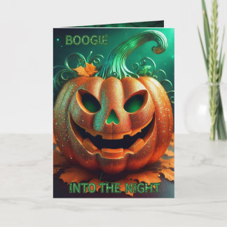 Invitation pliée Halloween