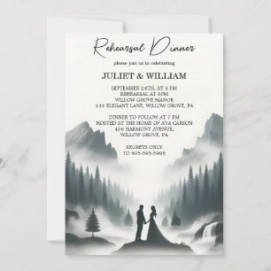 Invitation Pluie Nuage Nature Smoky Mountain Rehearer Dîner