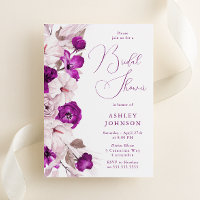 Plum et Fête des mariées florale