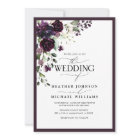 Plum Purple Lavande Mauve Floral Aquarelle Photo