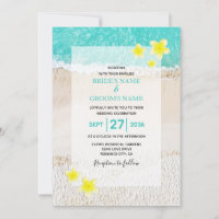 Plumeria jaune Frangipani Plage tropicale Mariage