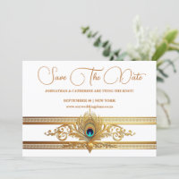 Plumes de paon or fleurir thème oiseau