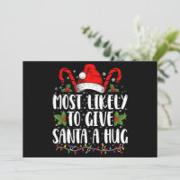 Plus Susceptible De Donner Un Câlin Au Père Noël E