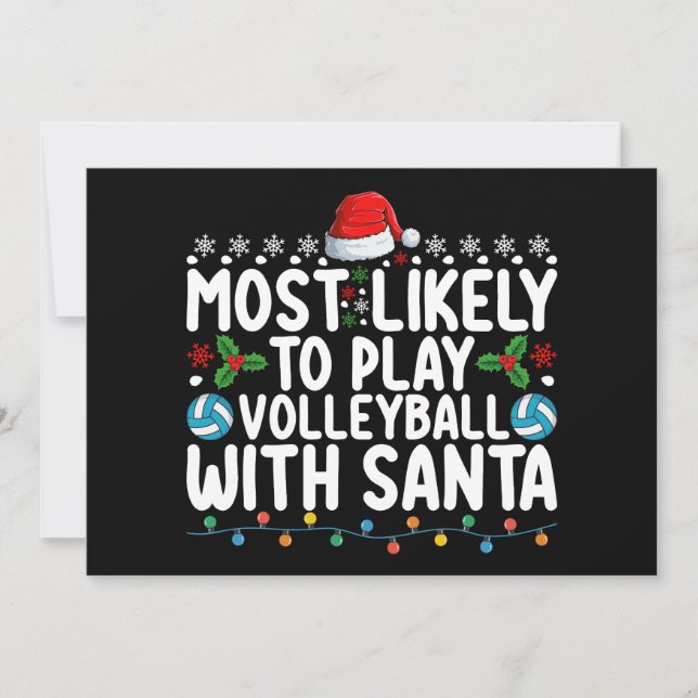 Invitation Plus susceptible de jouer au volley-ball avec le P (Devant)