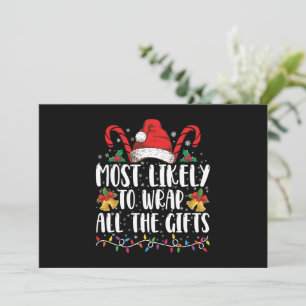Invitation Plus Susceptible d'Emballer Tous Les Cadeaux de No