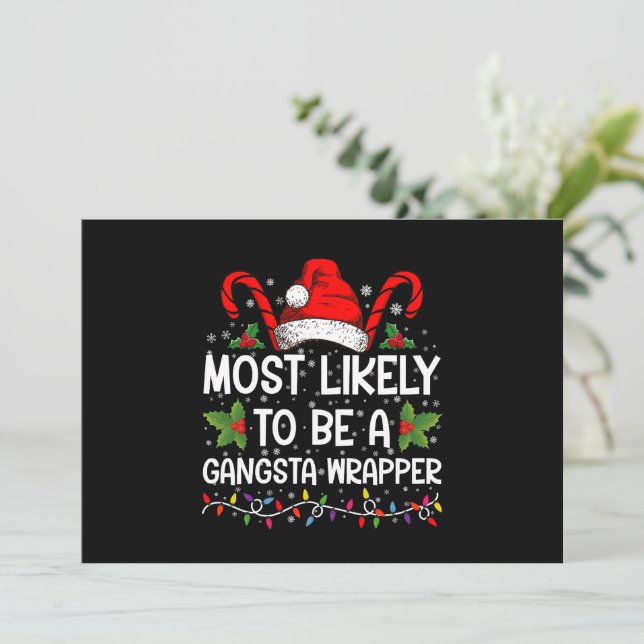 Invitation Plus susceptible d'être un gangsta Wrapper Family  (Debout devant)