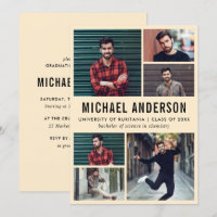 Poche | 6 Photo Chalkboard Graduation Party