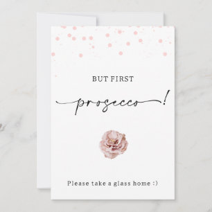 Invitation POINTS rose moderne Premier panneau de poursuite