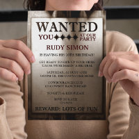 Policier recherché pour l'anniversaire du shérif d