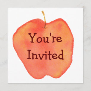 Invitation Pomme