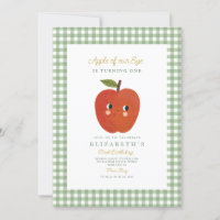 Pomme de notre oeil mignon Apple 1er anniversaire