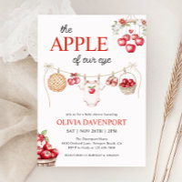 Pomme de notre orchidée ornithologique Baby shower