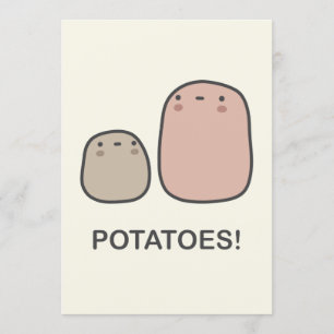 Invitation  Pommes de terre !