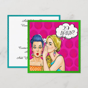 Invitation Pop Art Fun