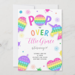 Invitation Pop It Fidget Toy