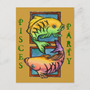 INVITATION POPULAIRE D'ANNIVERSAIRE DE PARTIE DE