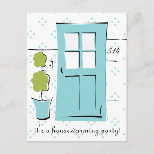 Invitation Porte Bleue Oeuf de Robin