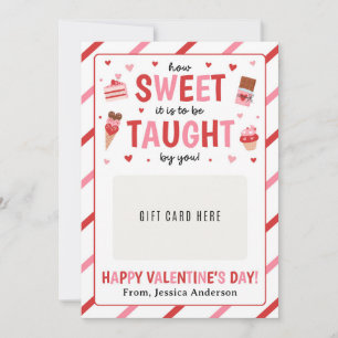 Invitation Porte-carte-cadeau pour la Saint-Valentin pour les