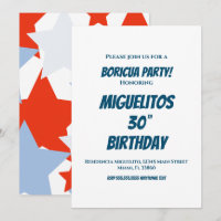 Portoricain hispanique latine Anniversaire
