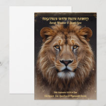 Portrait de Wild Lion Head