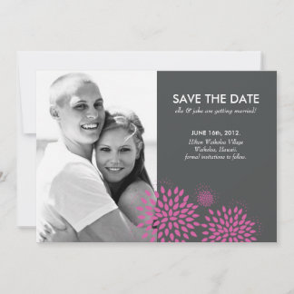 Invitation Posh Petals | Baie | Save the date