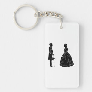 Invitation Postcard Keychain
