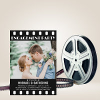 Poster Film Bande Mariage noir et blanc