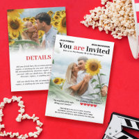 Poster Romcom personnalisé 2 en 1 Mariage photo