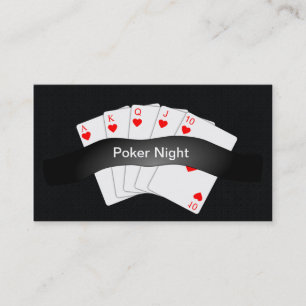 Invitation potelé de carte de visite de nuit de