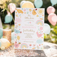 Poulet Anniversaire Petit Chick Spring Farm Party