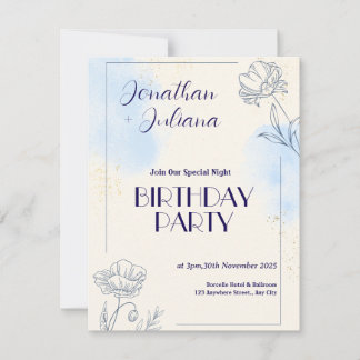 invitation pour 1er anniversaire