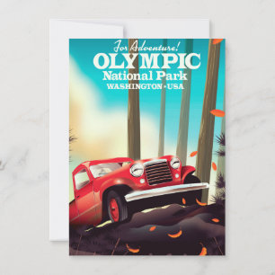 Invitation Pour Aventure ! Parc national olympique de Washing