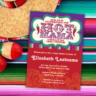 Invitation pour Baby Shower de Maman Chaude