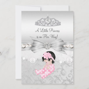 Invitation pour Baby Shower de Petite Princesse Fi