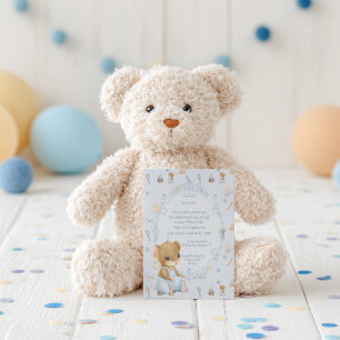 Invitation pour Baby Shower Souris Mignonne