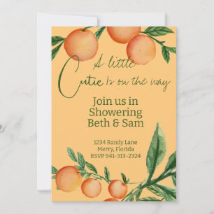 Invitation pour Baby Shower 'Un petit amour arrive