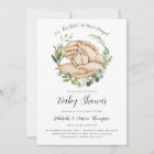 Pour Cet Enfant Nous Avons Prié Baby shower Invita