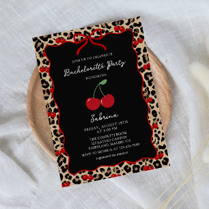 Invitation pour enterrement de vie de jeune fille