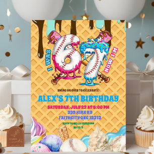 Invitation pour fête d'anniversaire de garçon Base