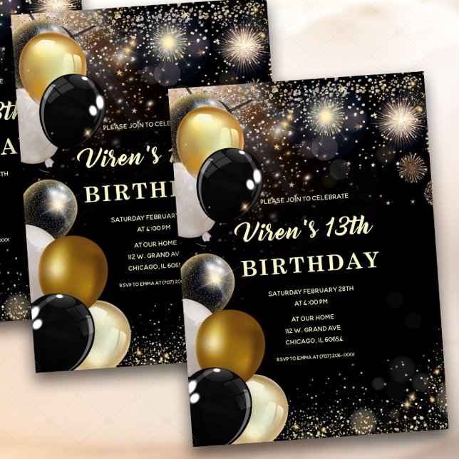 Invitation pour garçon de 8 ans  (Créateur téléchargé)