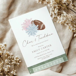 Invitation pour jumeaux à la baby shower « Cheer e