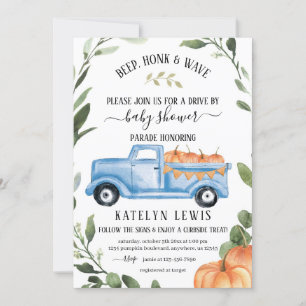 Invitation pour la Baby Shower de Drive By Pumpkin