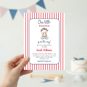 Invitation pour la Baby Shower de notre petit rook
