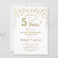 Invitation pour la célébration du 5ème anniversair