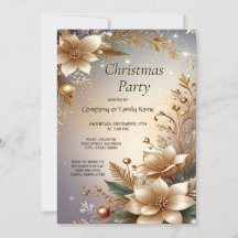 Invitation pour la fête des Fleurs Dorées de Fêtes